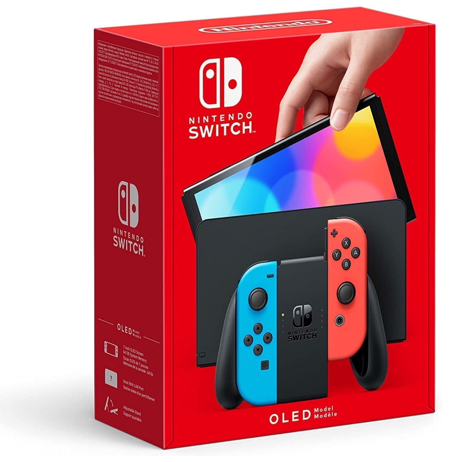 CONSOLE NINTENDO SWITCH (Modèle OLED avec Station d'Accueil/Manettes Joy-Con)